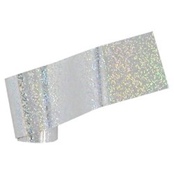 BEAUTIFUL NAILS Nail foils - silver dots 